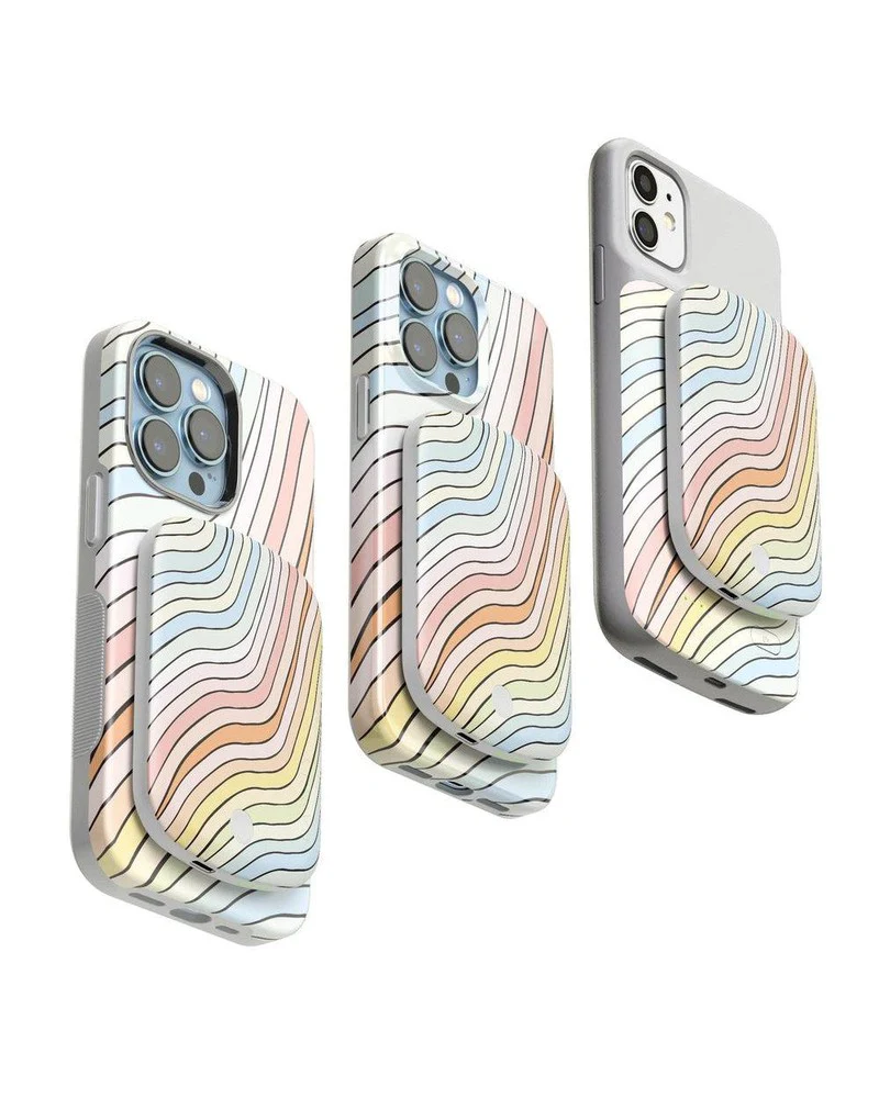Ride The Wave | Pastel Rainbow Lined Power Pod - Bansusa