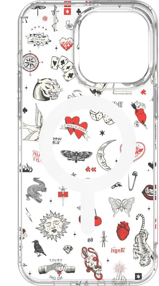 Not a Phase | Clear Flash Tattoo Case - Bansusa