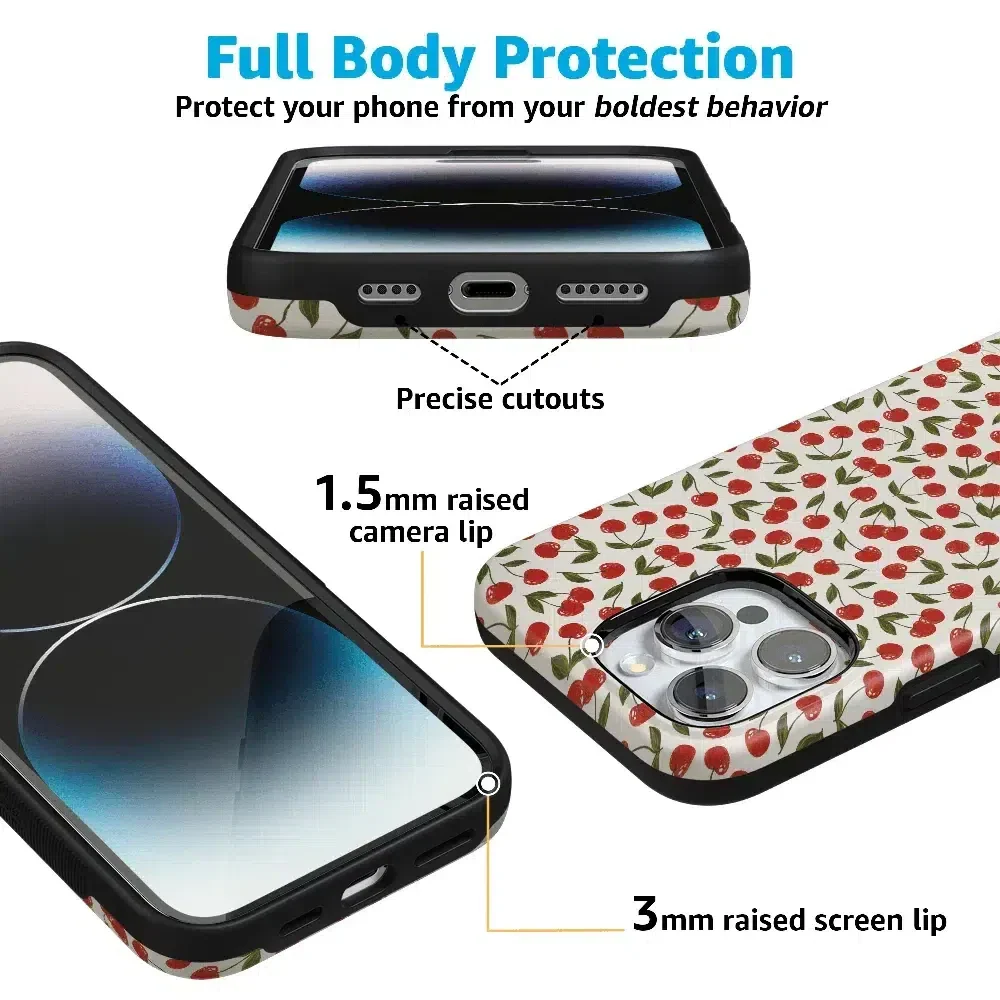 Cherry on Top | Red Cherries Case - Bansusa