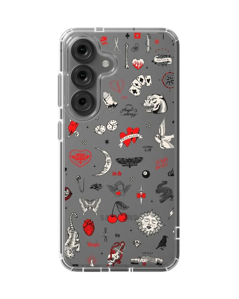 Not a Phase | Clear Flash Tattoo Case - Bansusa