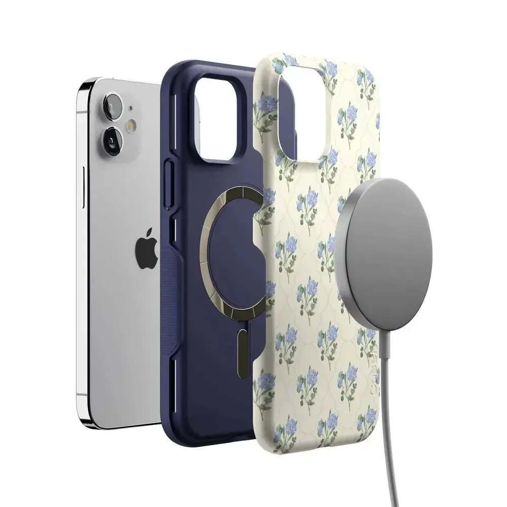 Vintage Garden | Blue Hydrangea Case - Bansusa
