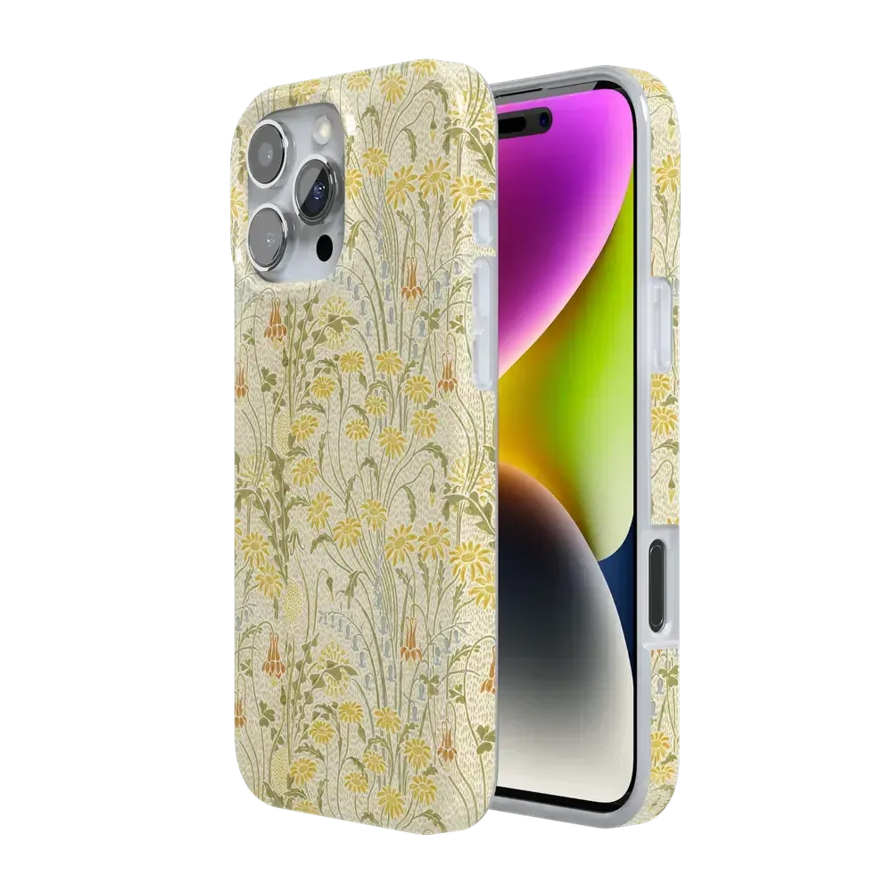 Boho Blooms | Golden Floral Case - Bansusa