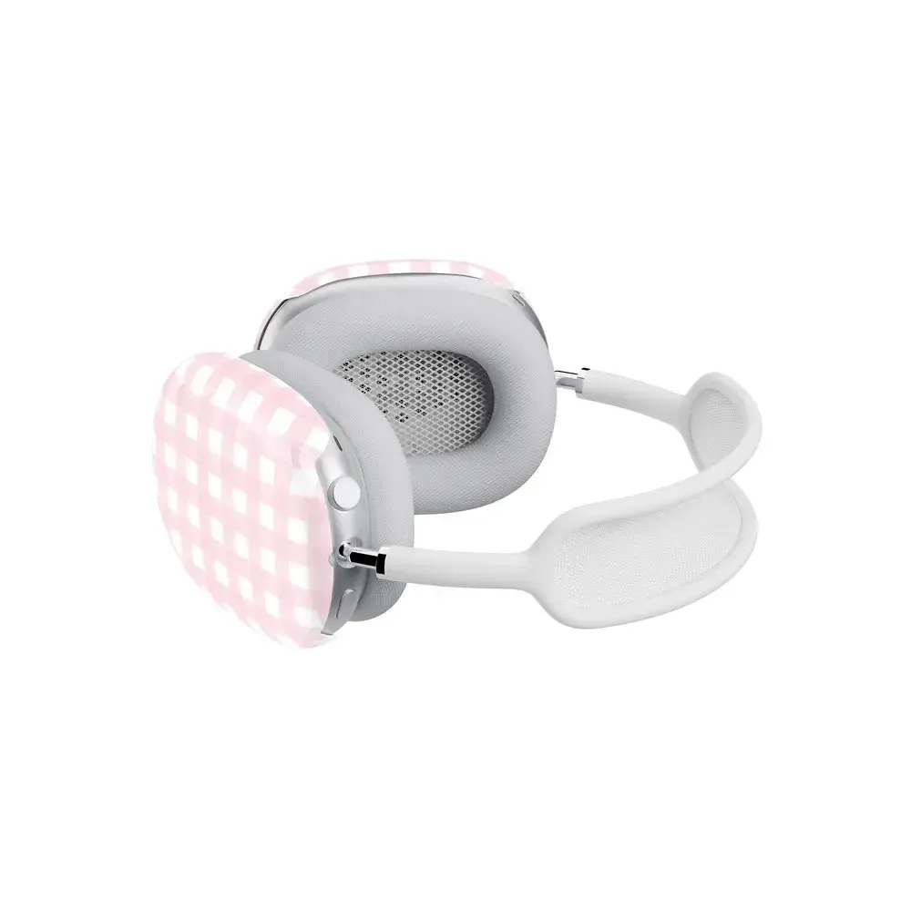 Pink Plaid | Sunday Best AirPods Max Case - Bansusa
