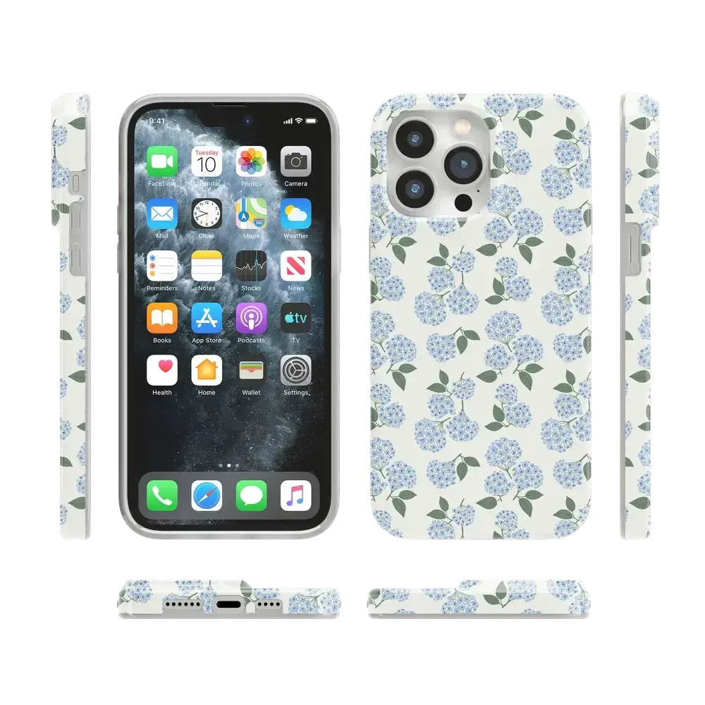 Nantucket Cottage | Blue Hydrangea Case - Bansusa