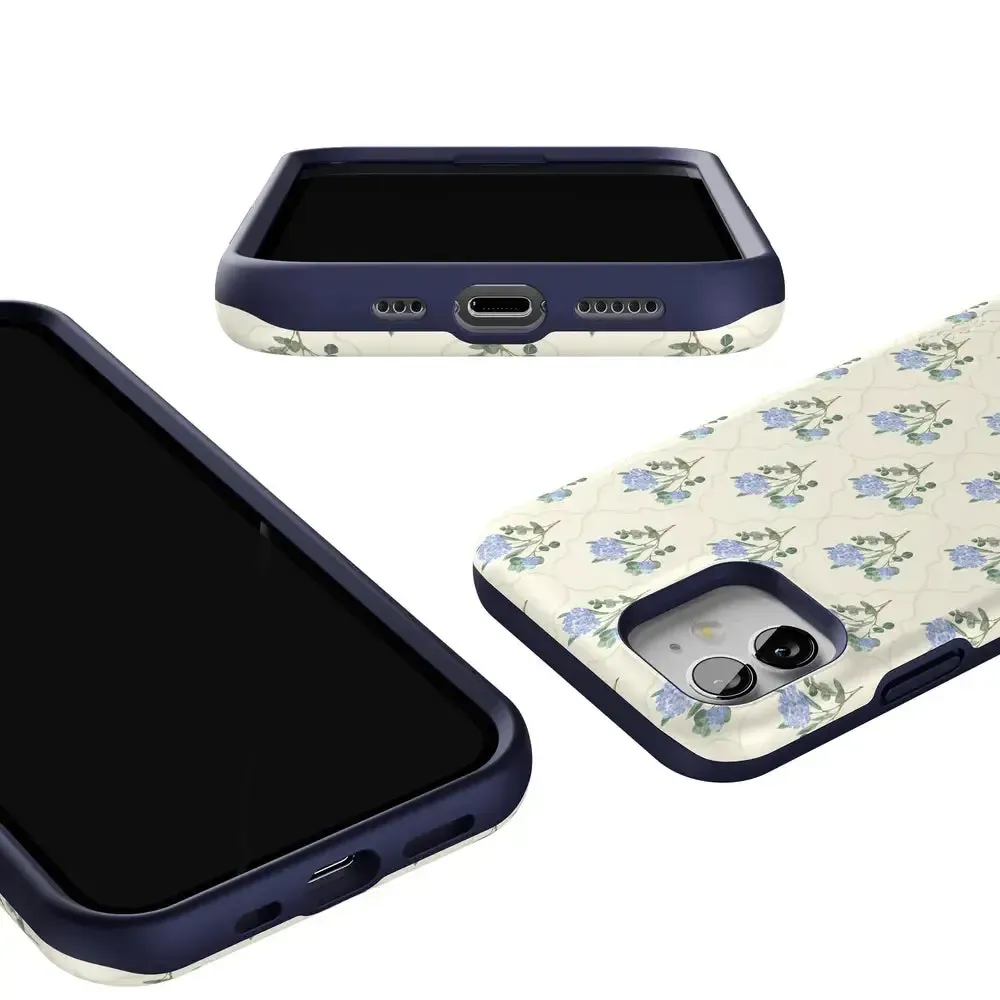 Vintage Garden | Blue Hydrangea Case - Bansusa