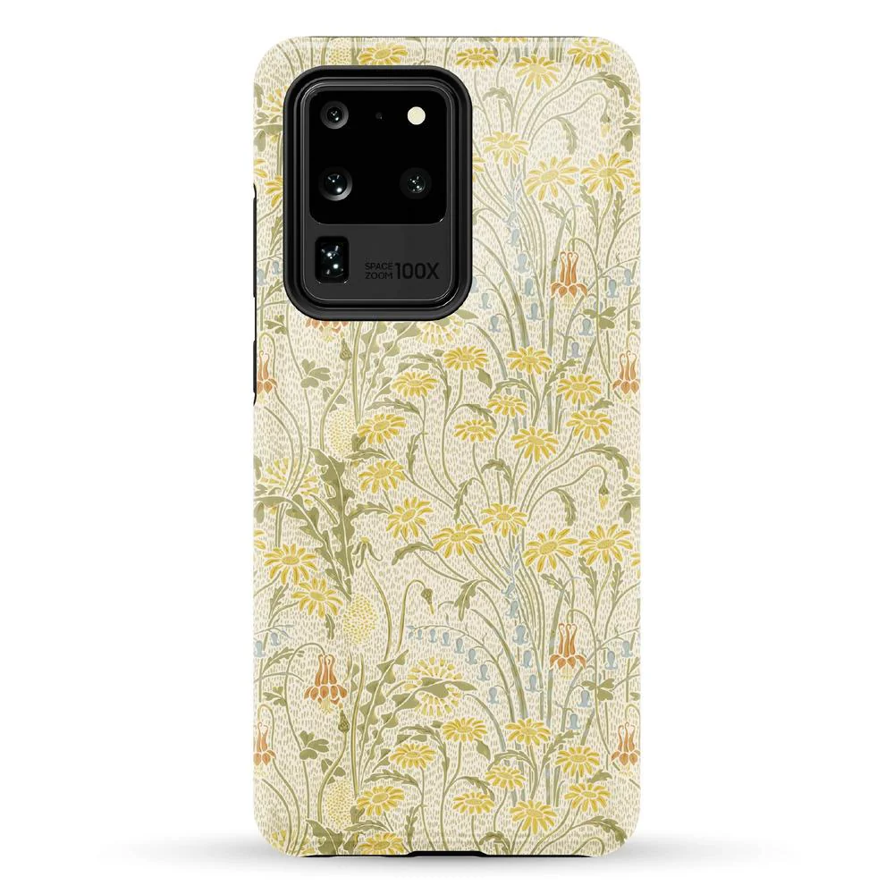 Boho Blooms | Golden Floral Case - Bansusa