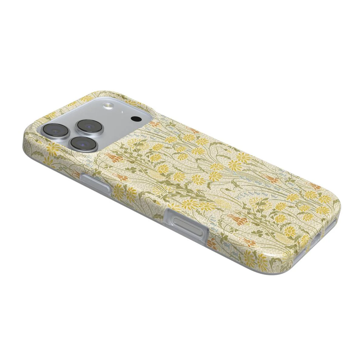 Boho Blooms | Golden Floral Case - Bansusa