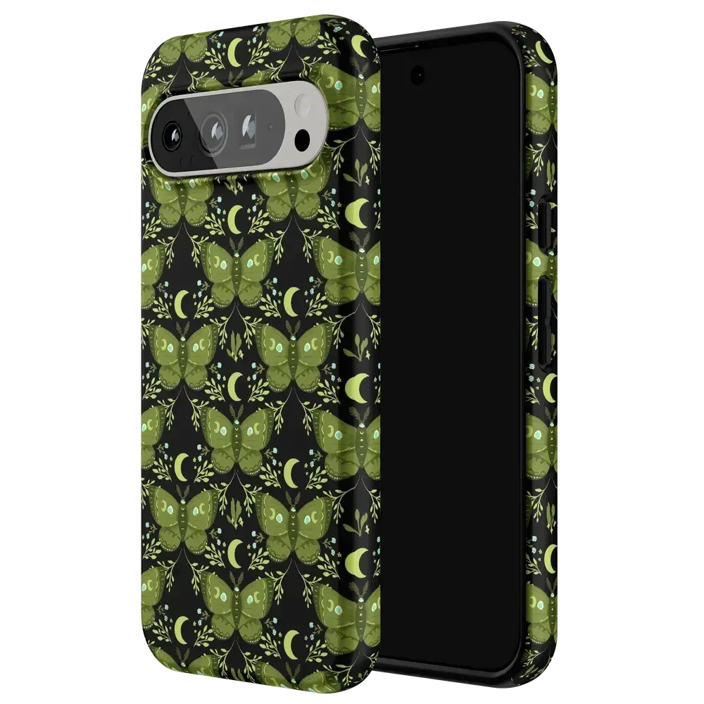 Mystic Moths | Green Twilight Case - Bansusa