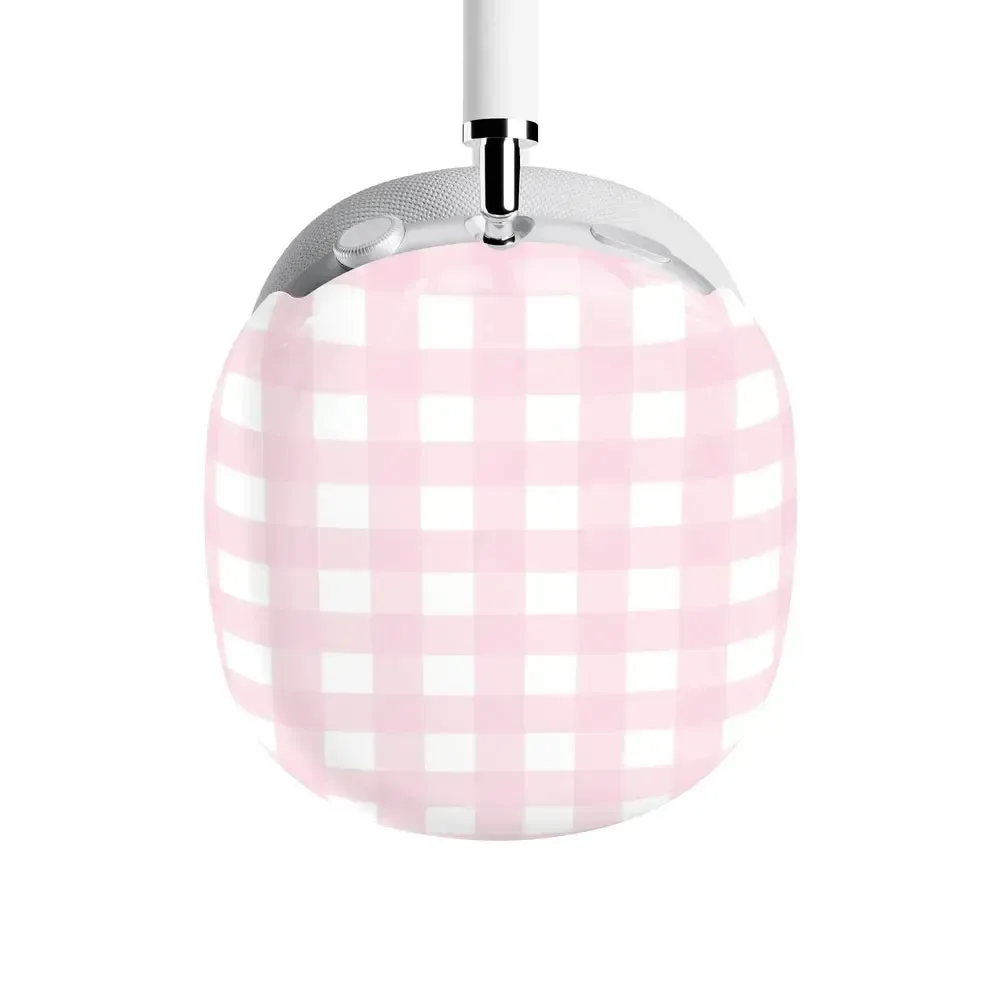 Pink Plaid | Sunday Best AirPods Max Case - Bansusa