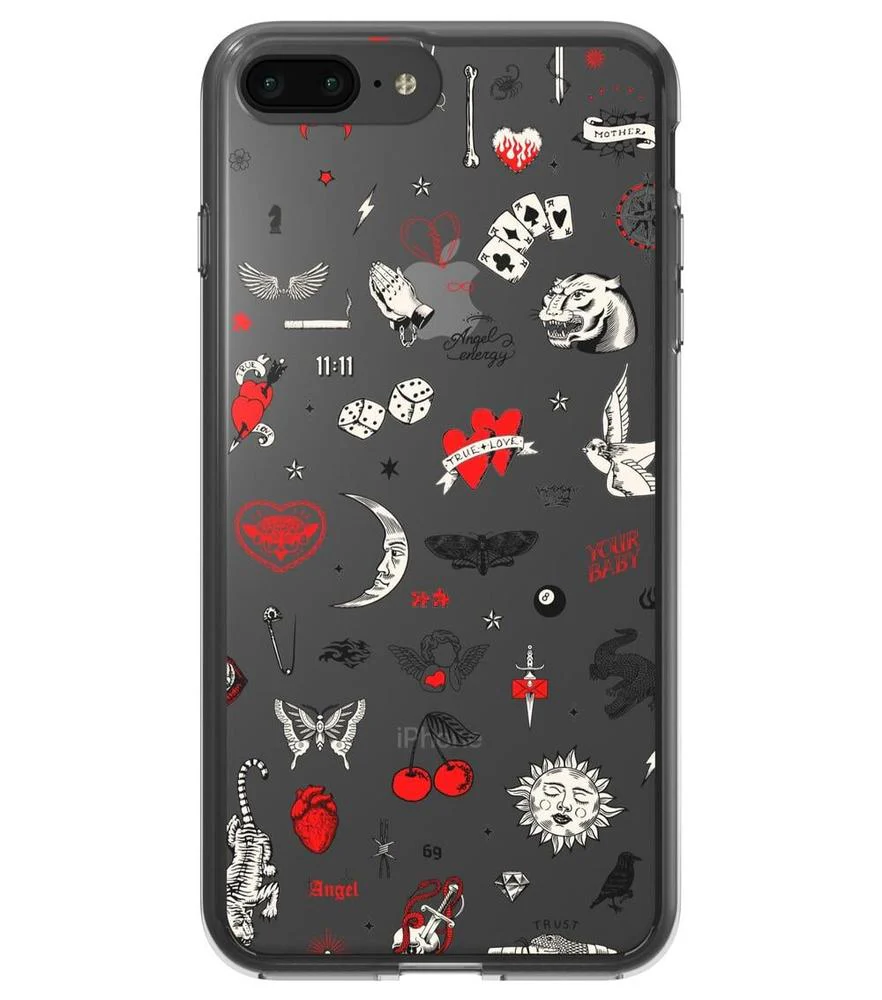 Not a Phase | Clear Flash Tattoo Case - Bansusa