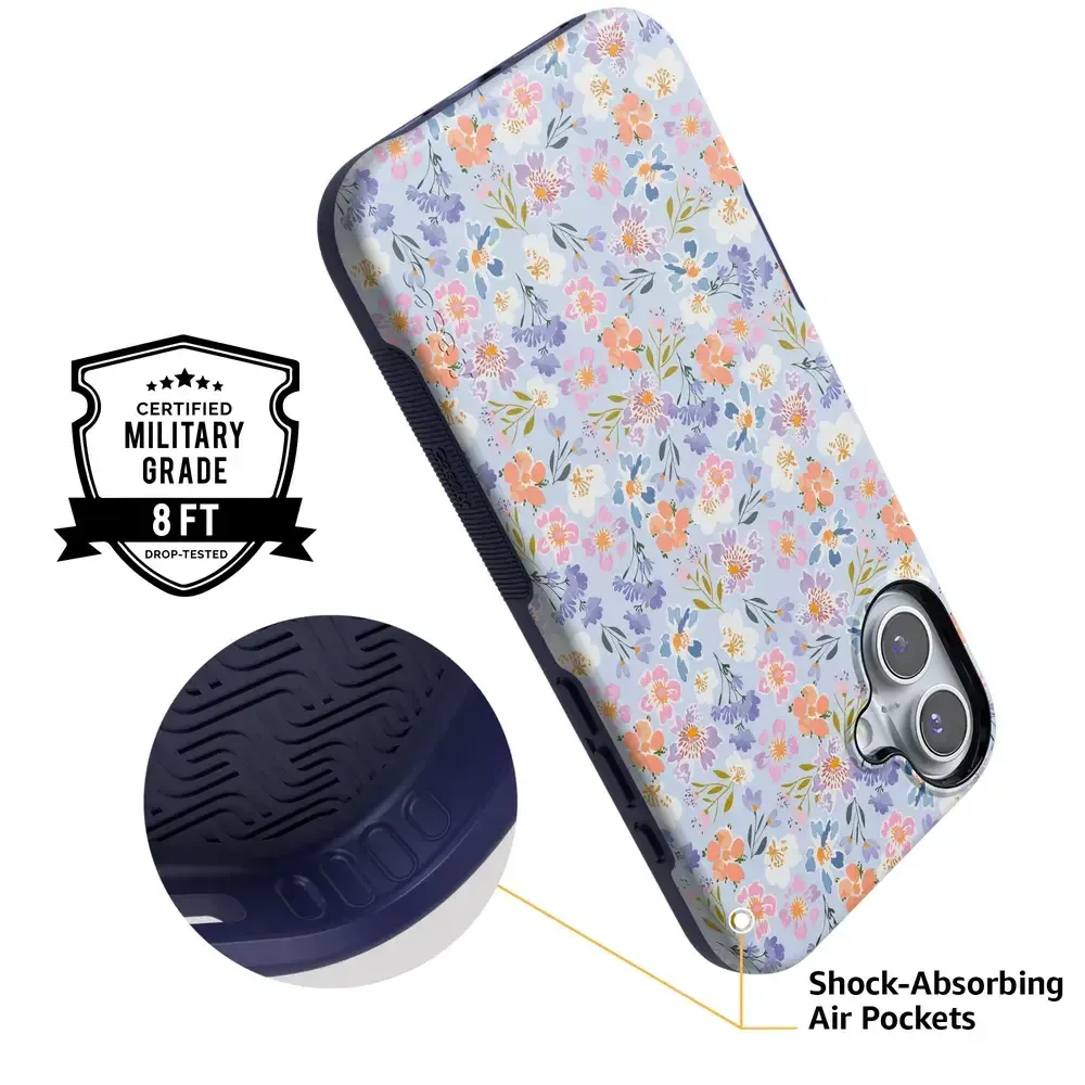 Poppy Meadows | Pastel Floral Case - Bansusa