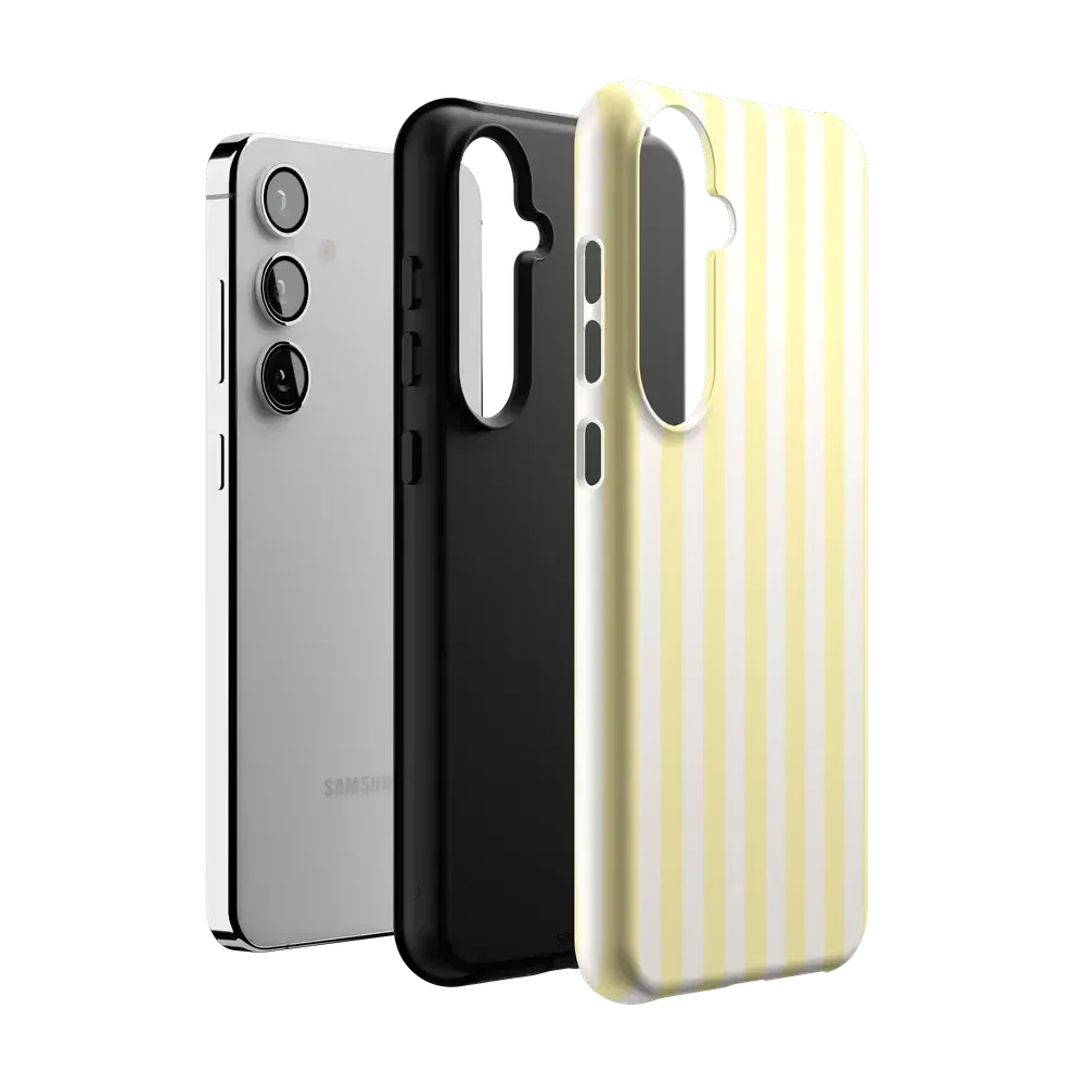 Butter Yellow Stripes | Sunday Best Case - Bansusa