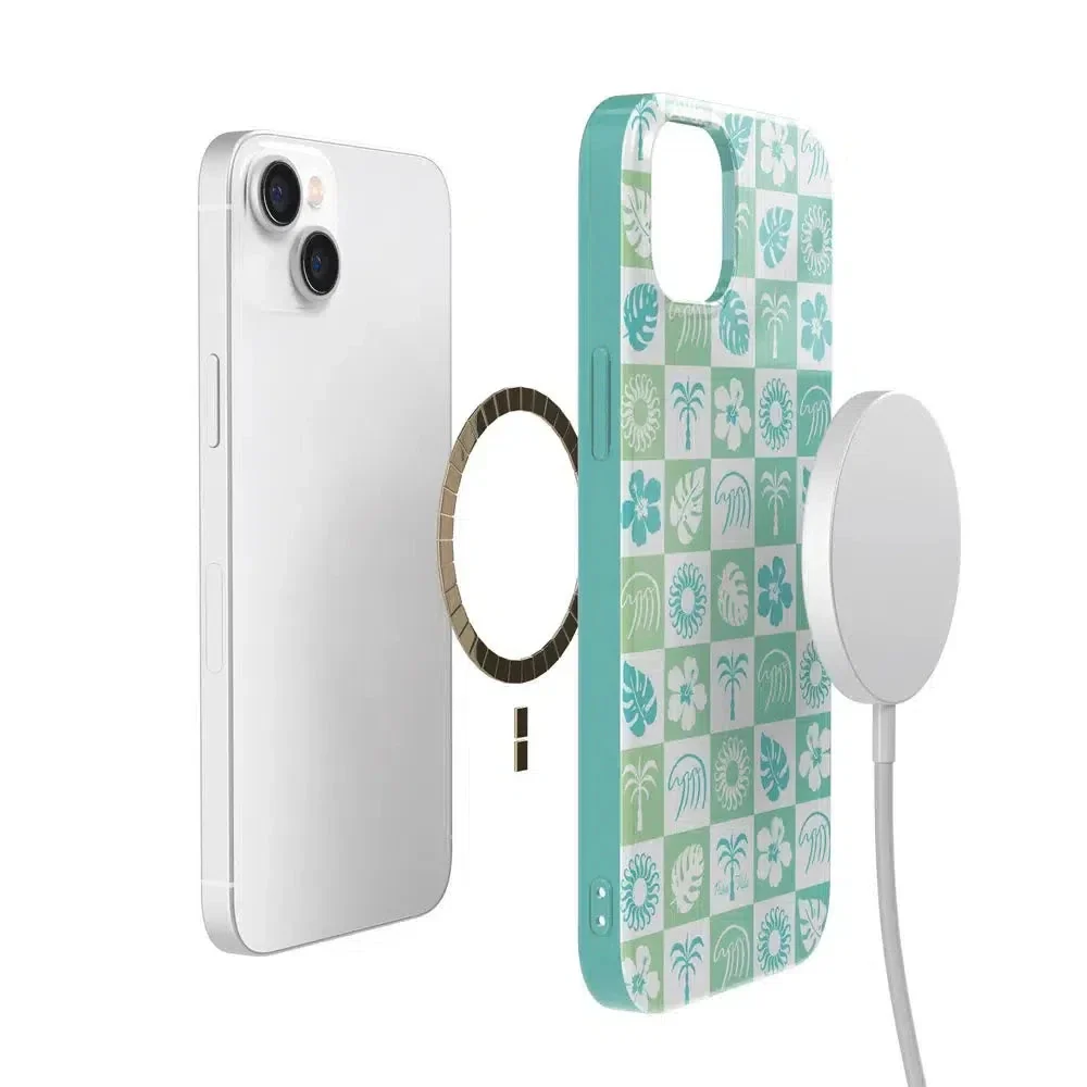 Coastal Checkers | Pura Vida Case - Bansusa