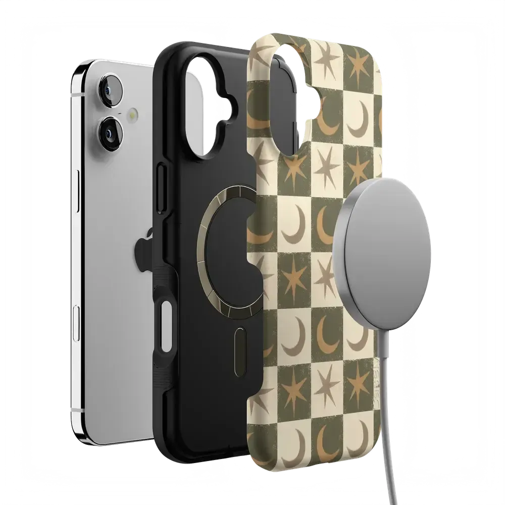 Mystic Moonstar | Green Celestial Case - Bansusa
