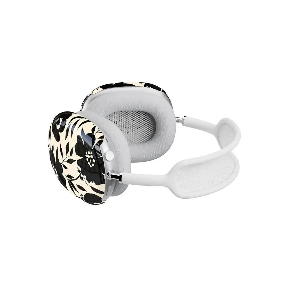 Dark Fantasy | Contrast Floral AirPods Max Case - Bansusa
