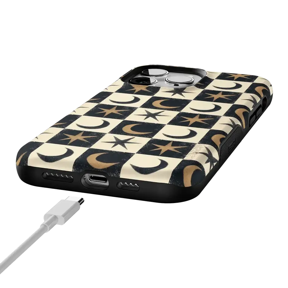 Mystic Moonstar | Black Celestial Case - Bansusa