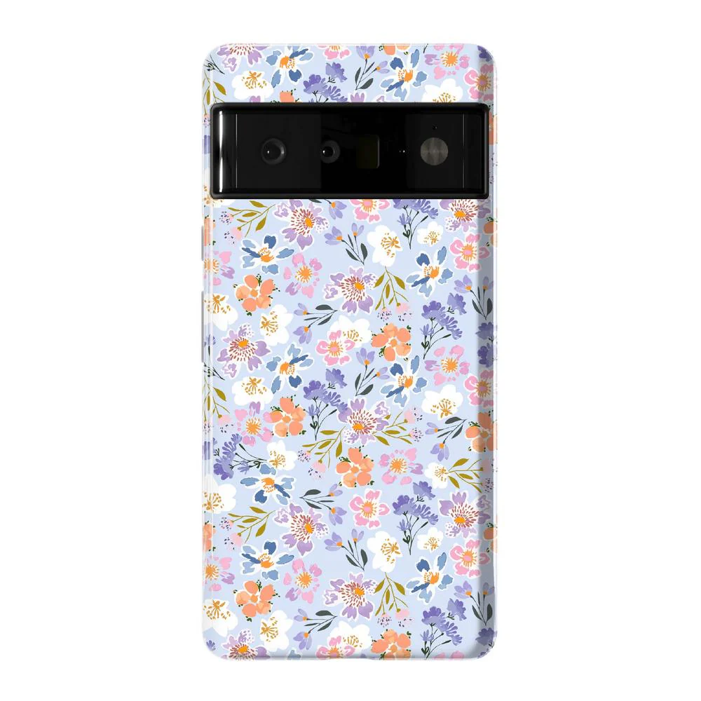 Poppy Meadows | Pastel Floral Case - Bansusa