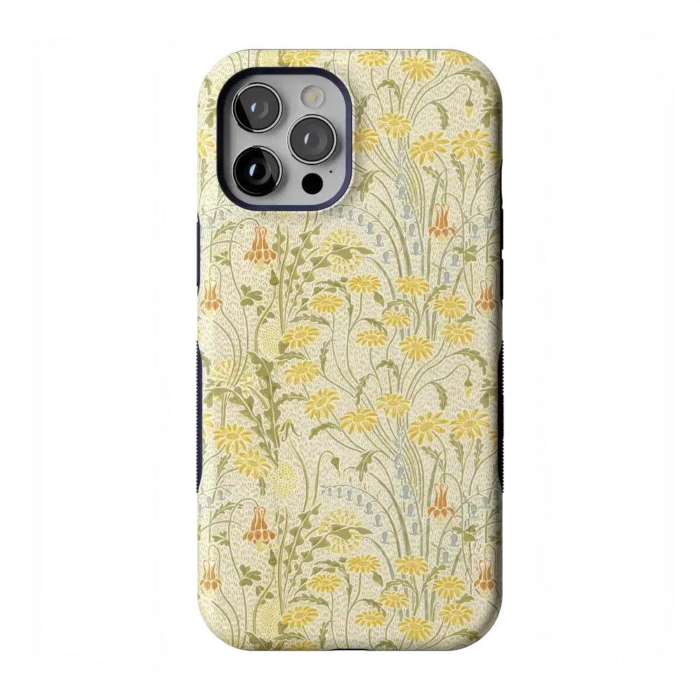 Boho Blooms | Golden Floral Case - Bansusa