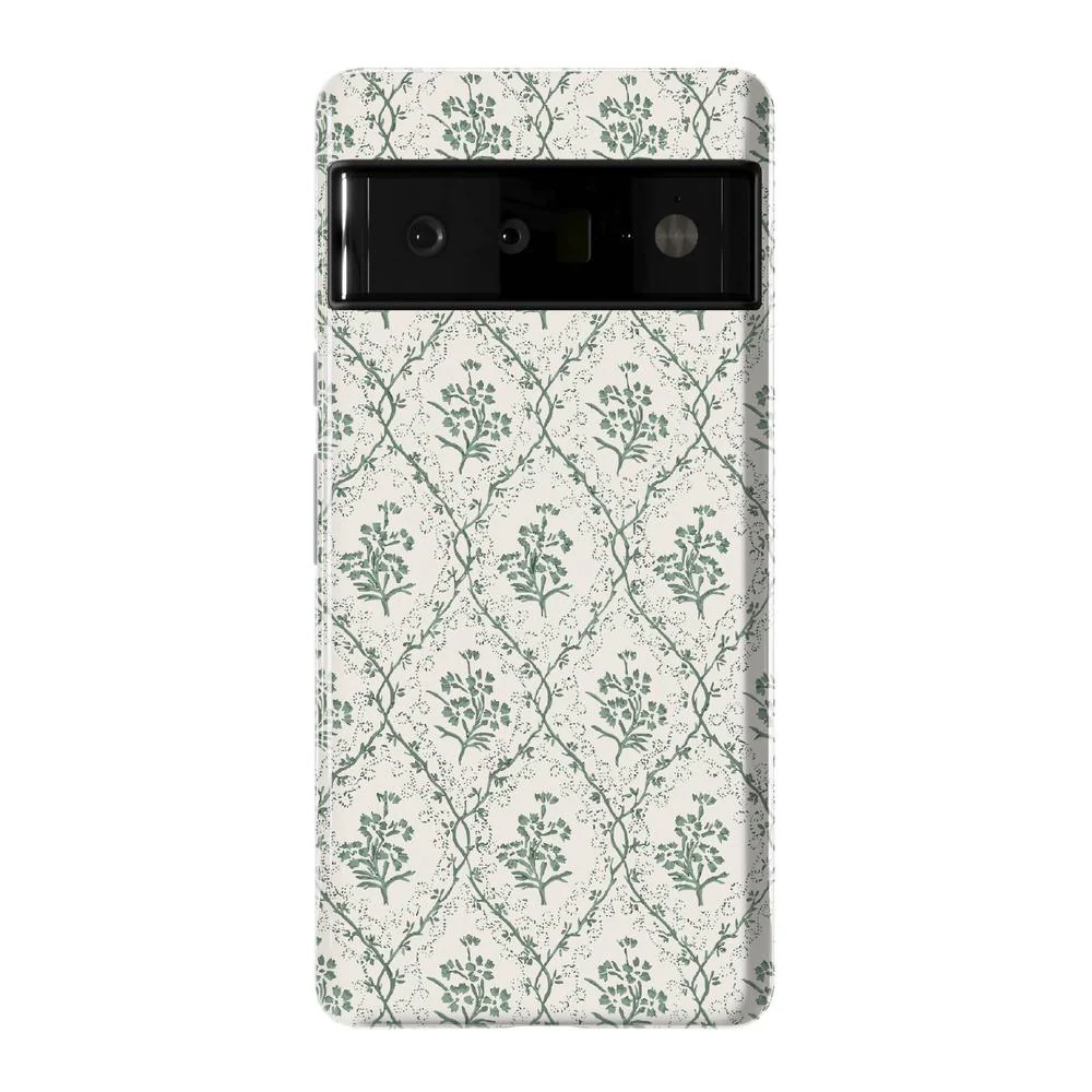 Sage Tapestry | Floral Vines Case - Bansusa