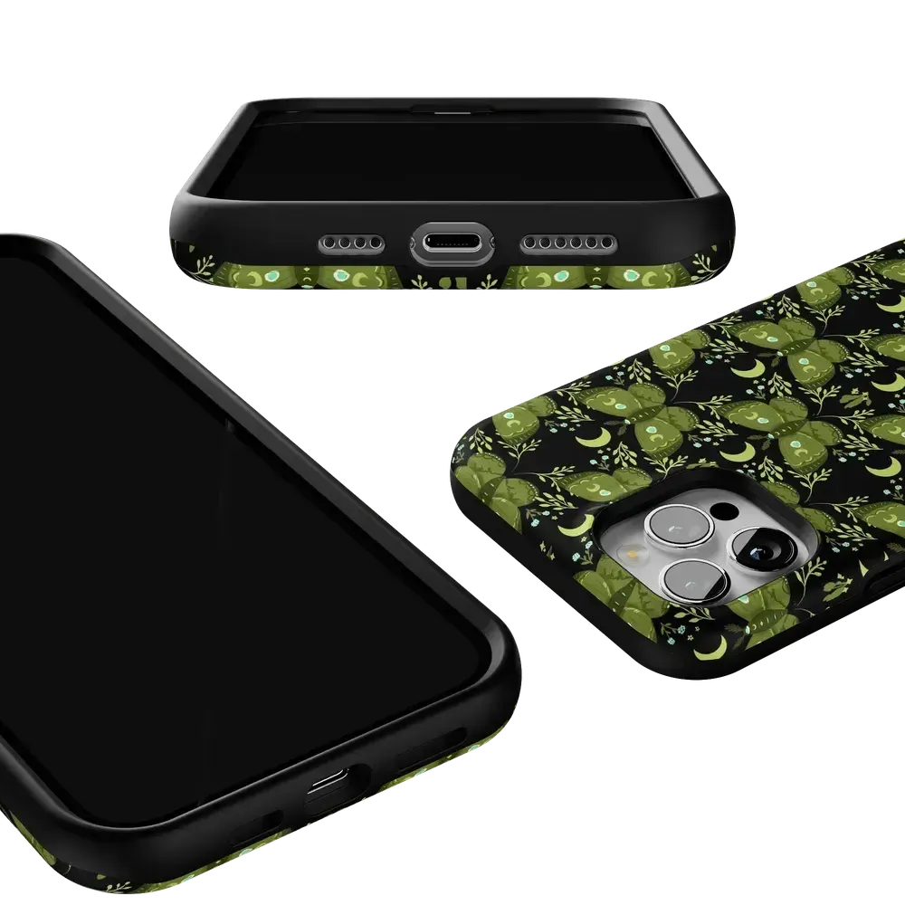 Mystic Moths | Green Twilight Case - Bansusa