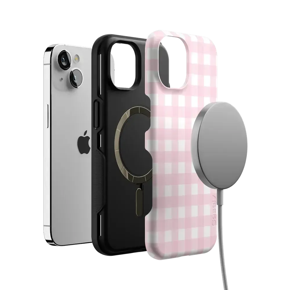 Pink Plaid | Sunday Best Case - Bansusa