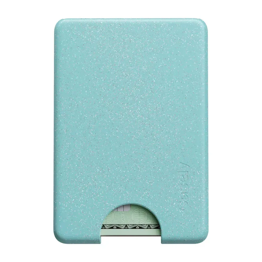 Aquamarine | Ocean Blue Shimmer MagWallet - Bansusa