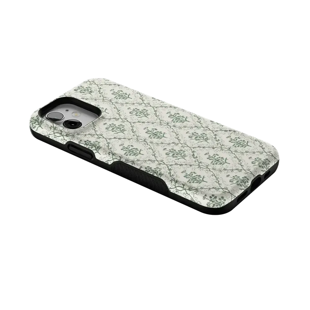 Sage Tapestry | Floral Vines Case - Bansusa