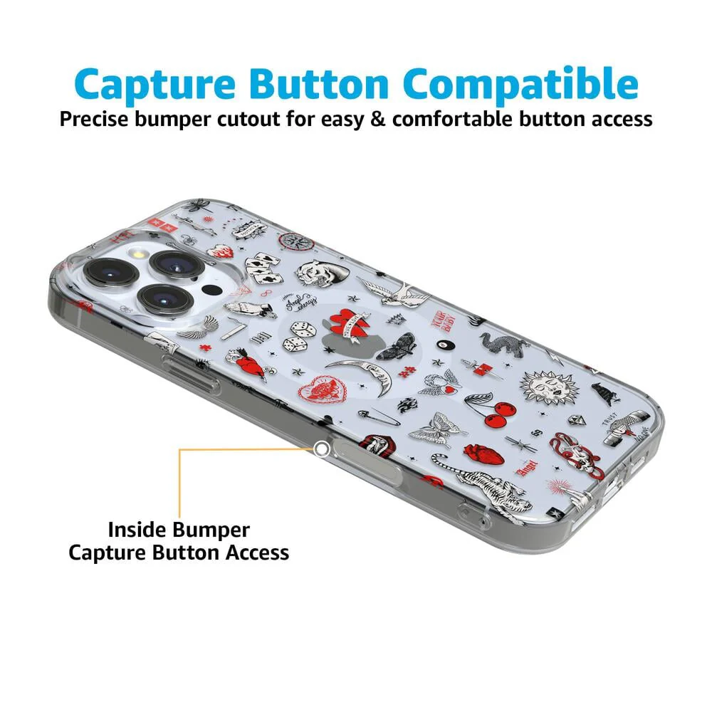 Not a Phase | Clear Flash Tattoo Case - Bansusa