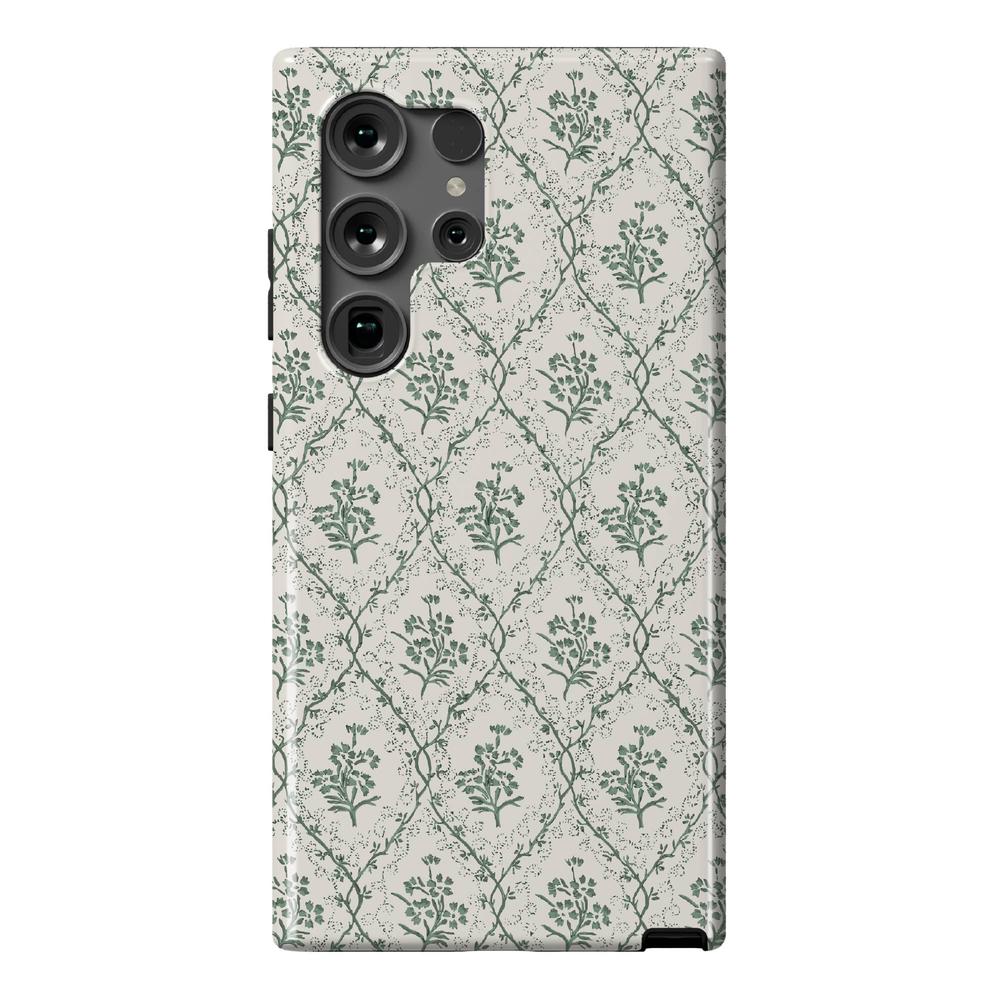 Sage Tapestry | Floral Vines Case - Bansusa