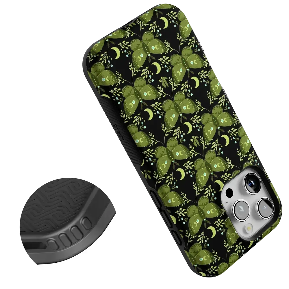 Mystic Moths | Green Twilight Case - Bansusa