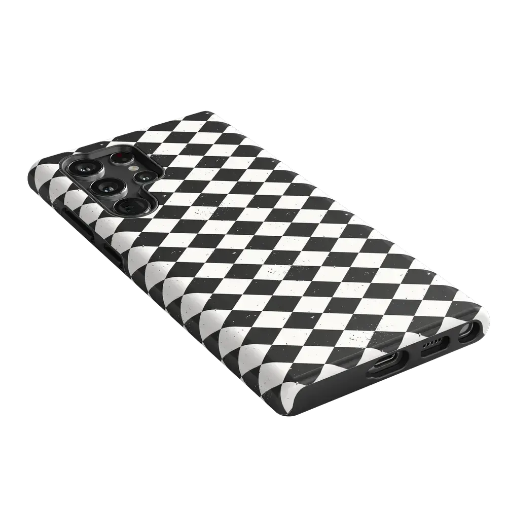 Salem's Hex | Black & White Checkered Case - Bansusa