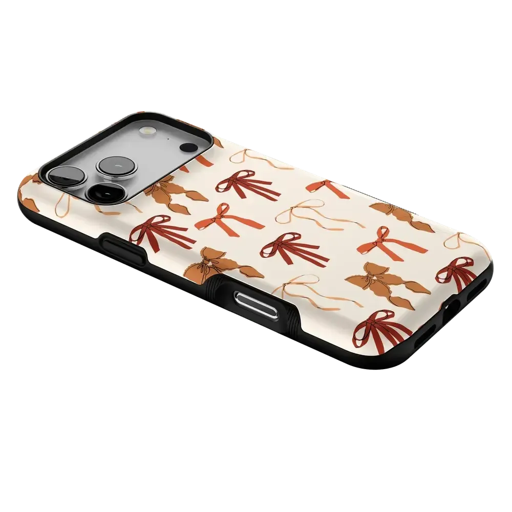 Fall Girlie | Pumpkin Spice Bows Case - Bansusa
