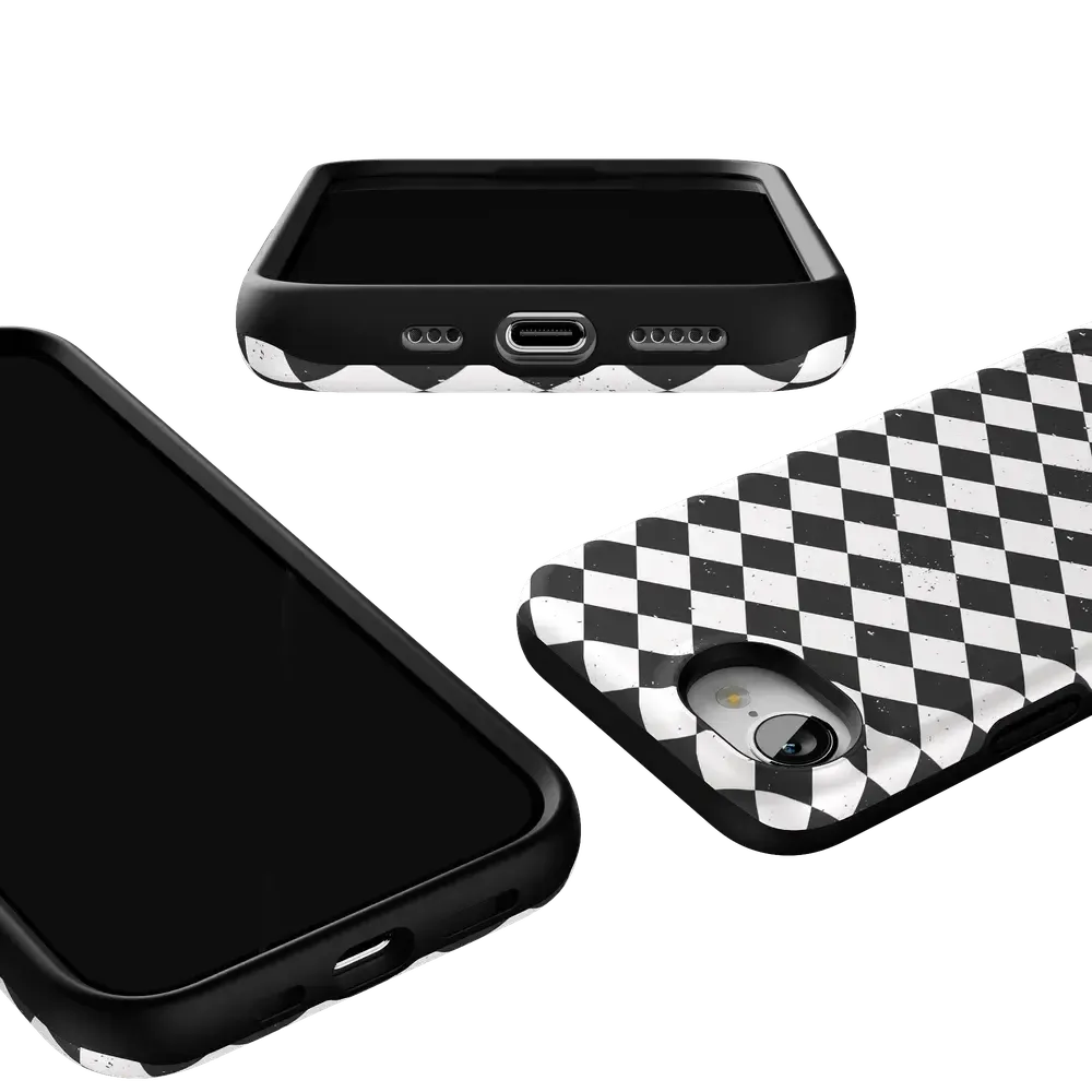 Salem's Hex | Black & White Checkered Case - Bansusa