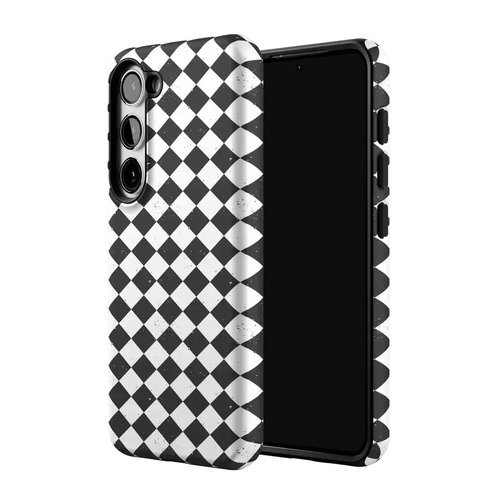 Salem's Hex | Black & White Checkered Case - Bansusa