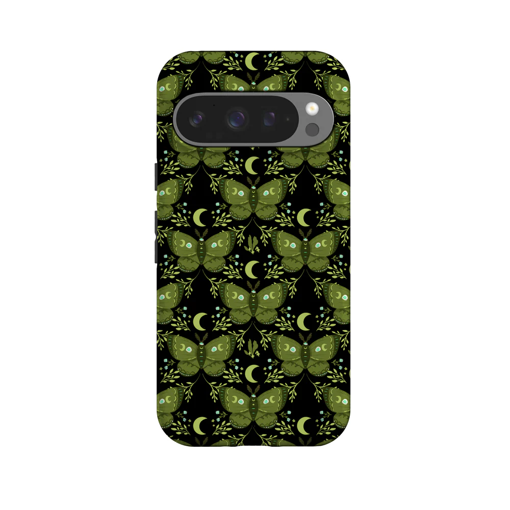 Mystic Moths | Green Twilight Case - Bansusa
