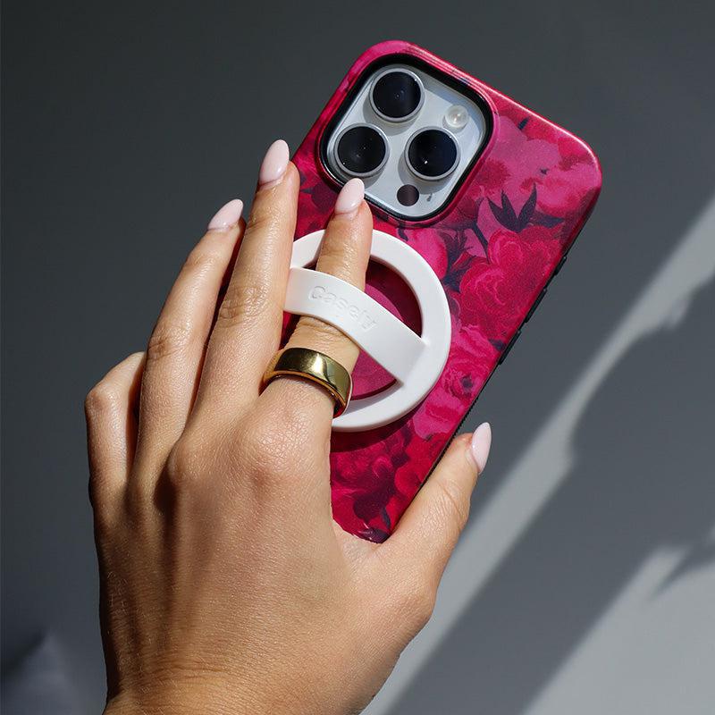 MagRing | Bone White Magnetic Phone Ring - Bansusa