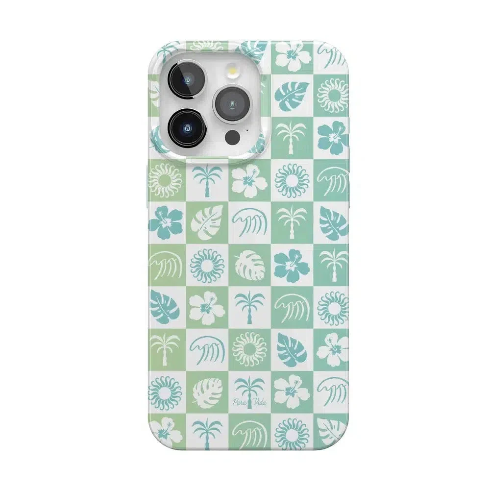Coastal Checkers | Pura Vida Case - Bansusa