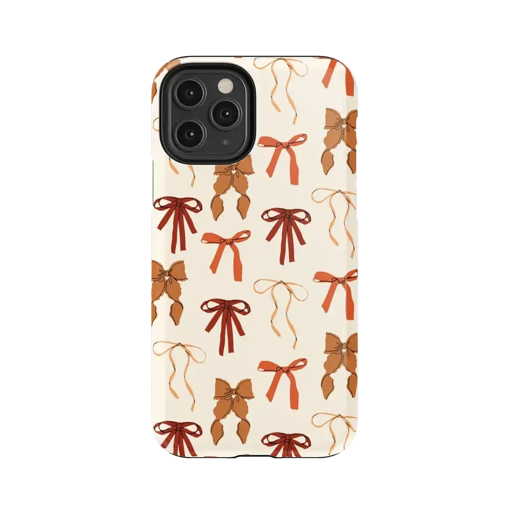 Fall Girlie | Pumpkin Spice Bows Case - Bansusa