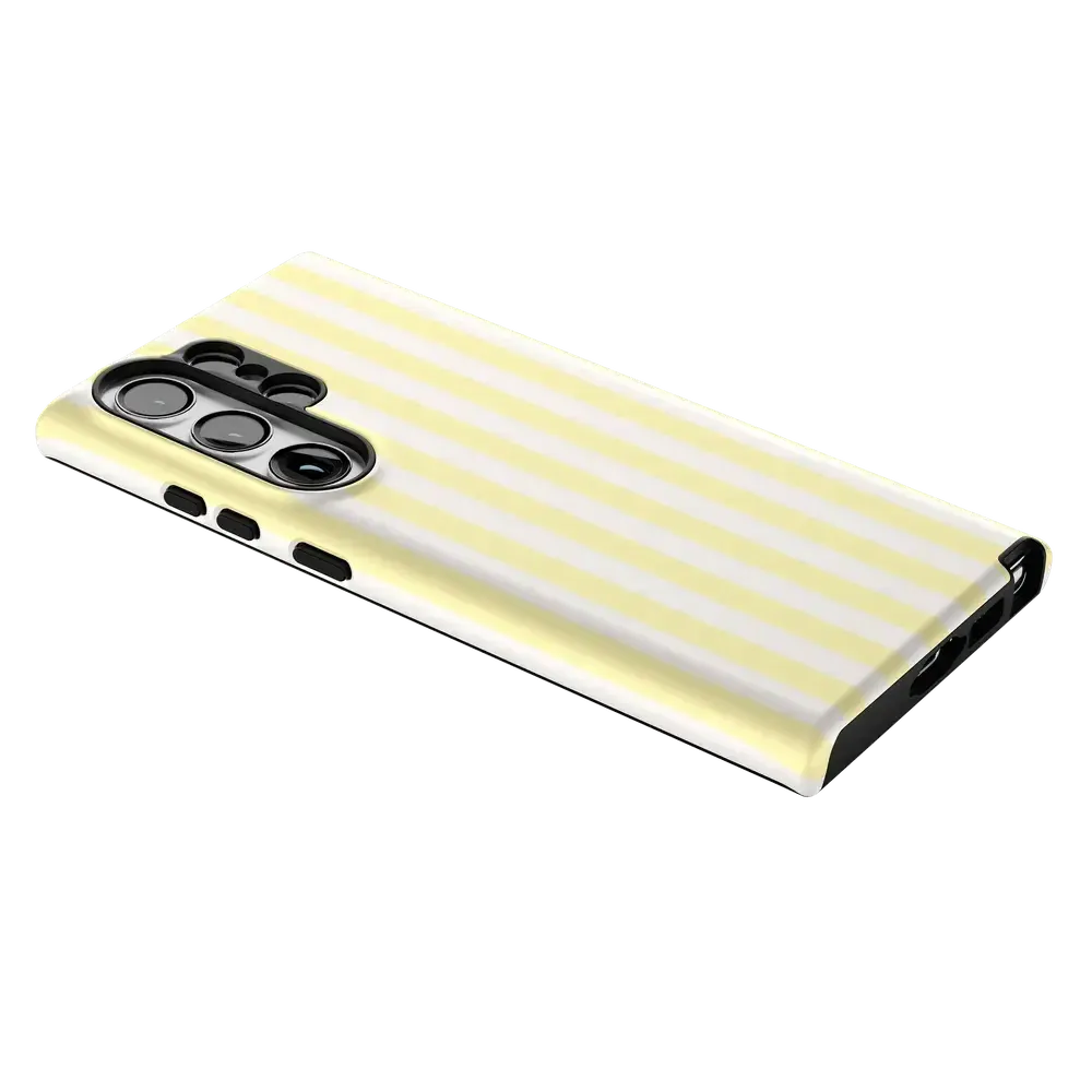 Butter Yellow Stripes | Sunday Best Case - Bansusa