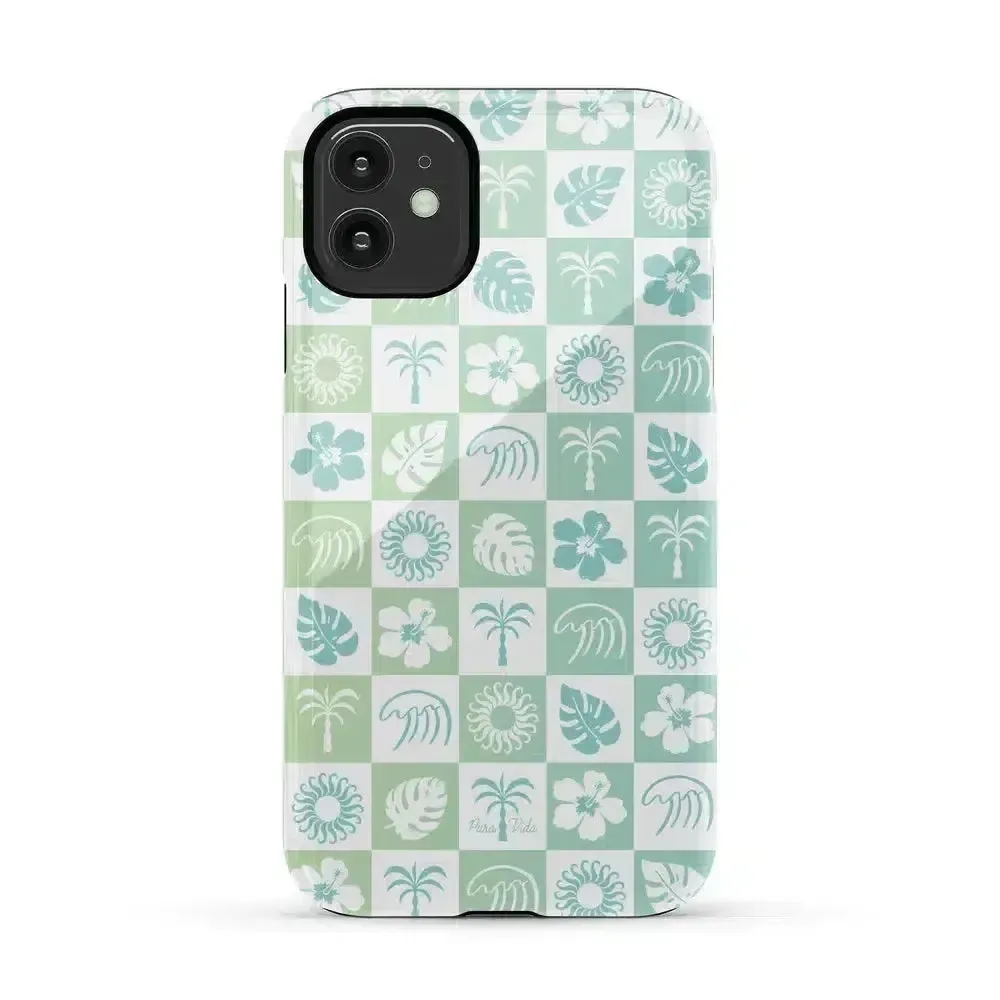 Coastal Checkers | Pura Vida Case - Bansusa