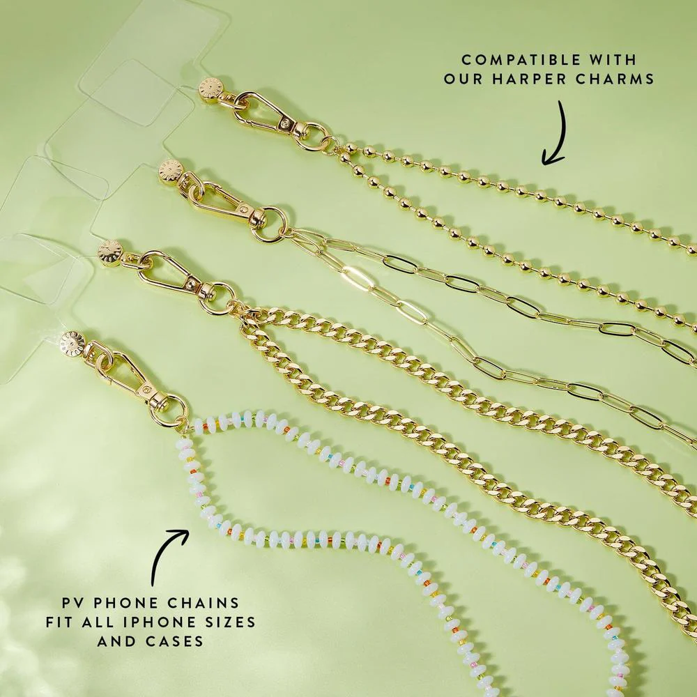 Paperclip Chain Wristlet Phone Chain | Pura Vida x Bans - Bansusa