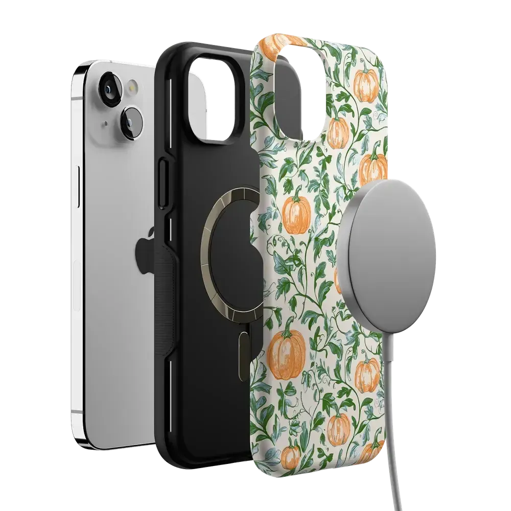 Pumpkin Patch | Green Vines Case - Bansusa