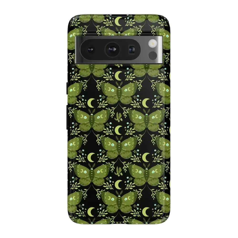 Mystic Moths | Green Twilight Case - Bansusa