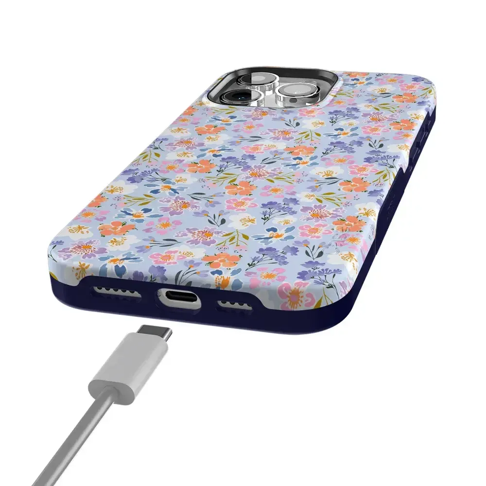Poppy Meadows | Pastel Floral Case - Bansusa