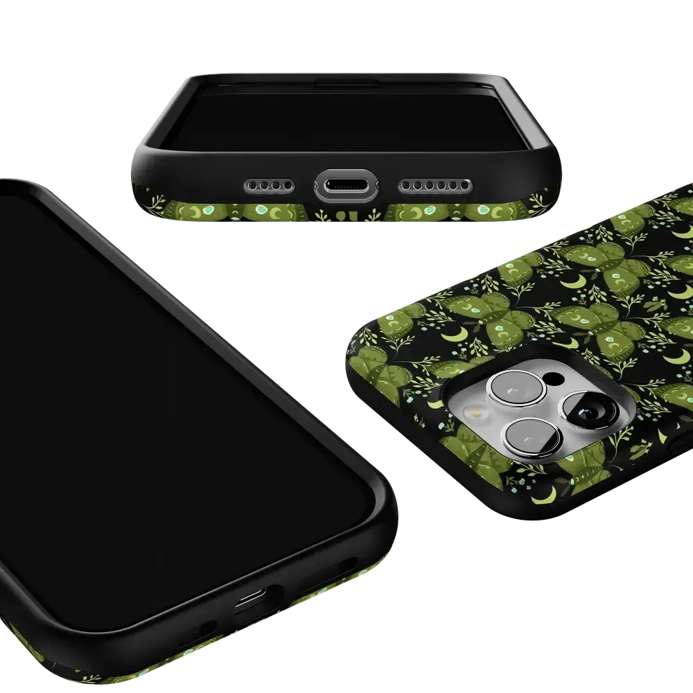 Mystic Moths | Green Twilight Case - Bansusa