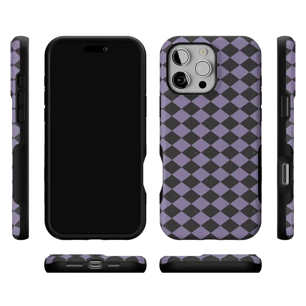Midnight Hex | Purple Checkered Case - Bansusa