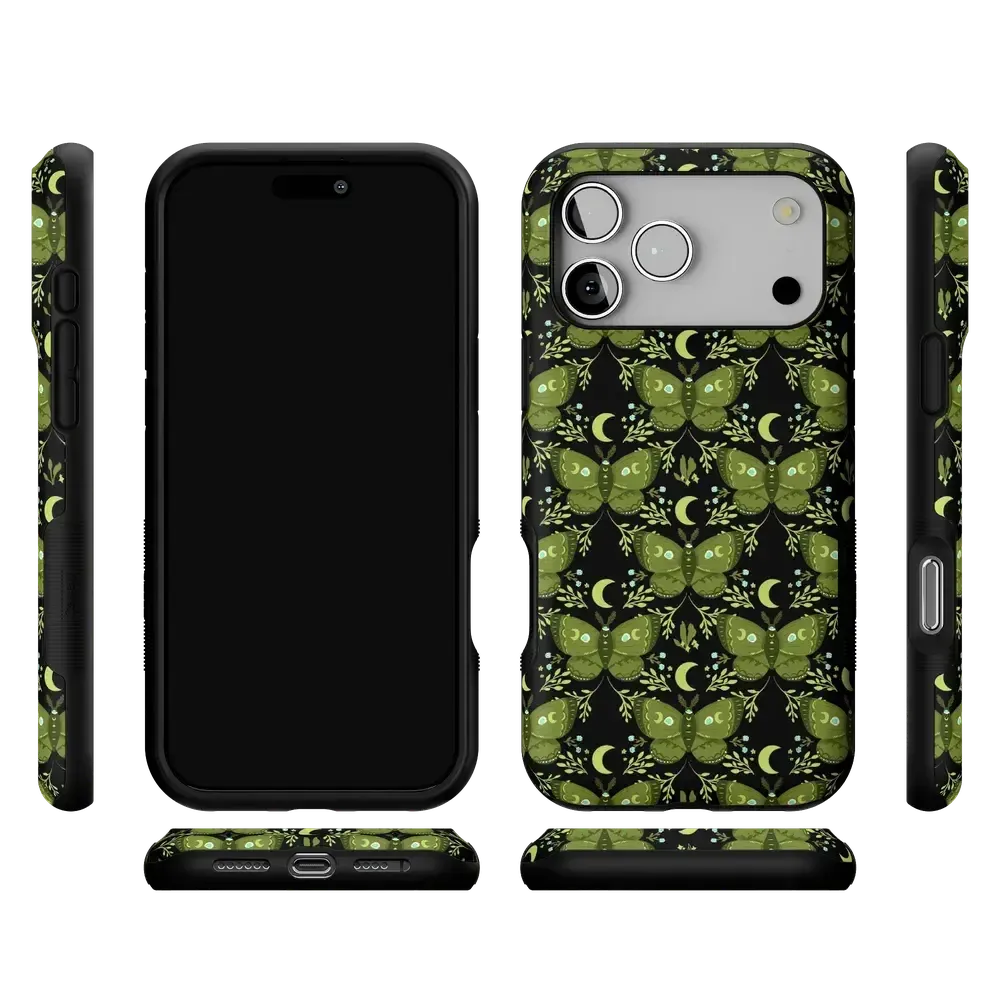 Mystic Moths | Green Twilight Case - Bansusa