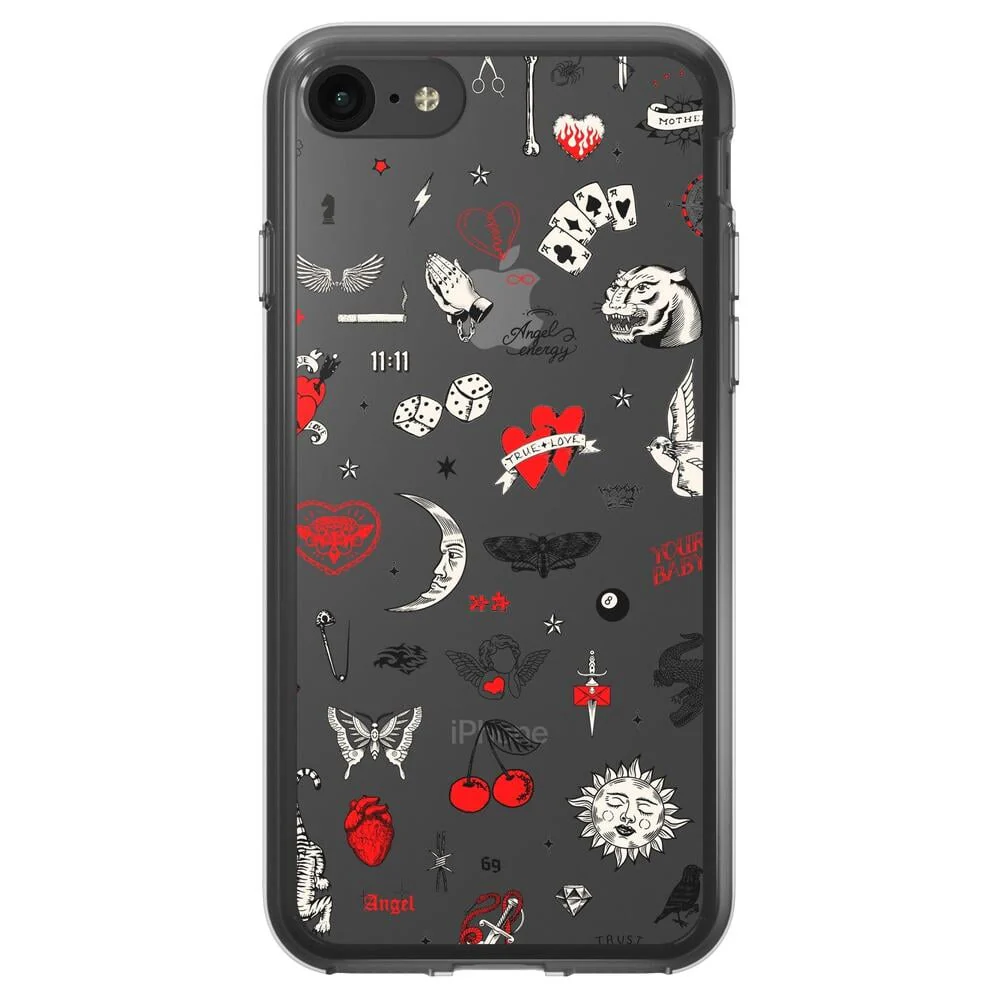Not a Phase | Clear Flash Tattoo Case - Bansusa