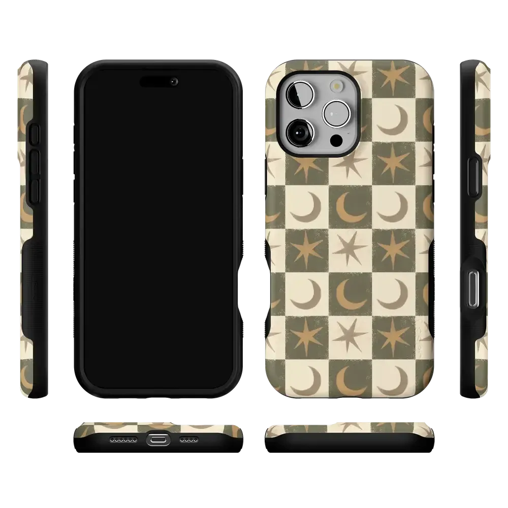 Mystic Moonstar | Green Celestial Case - Bansusa