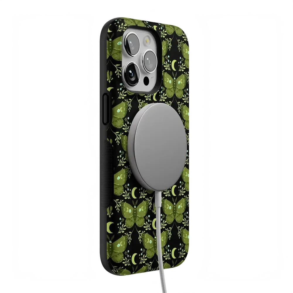 Mystic Moths | Green Twilight Case - Bansusa